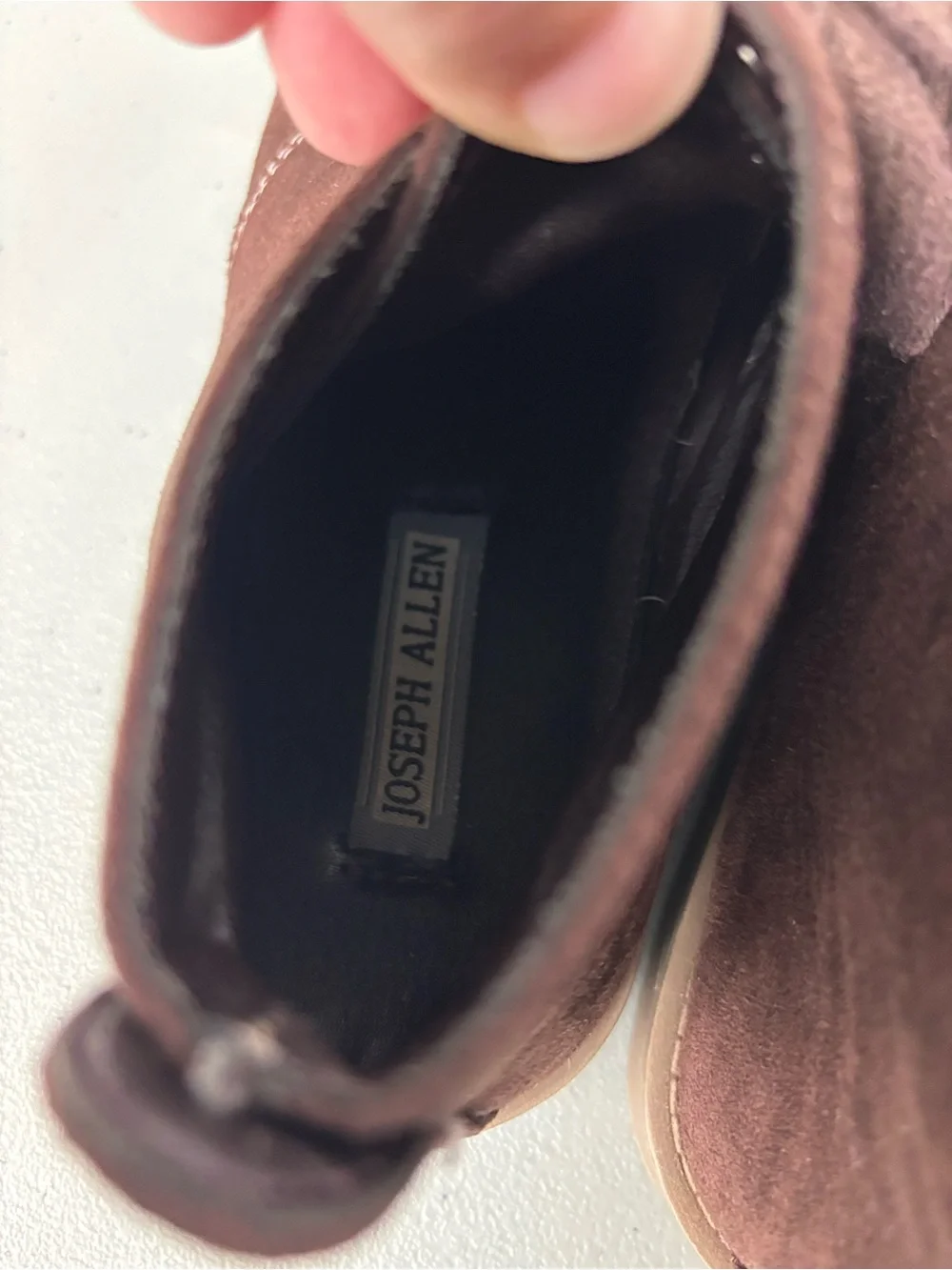Joseph Allen Boys Brown Chukka Boot Lace Up Dressy Size 2